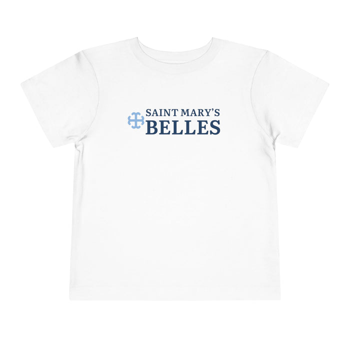 Matching Toddler Saint Mary's College Belles Short Sleeve Tee | French Cross | Smick | Notre Dame, IN