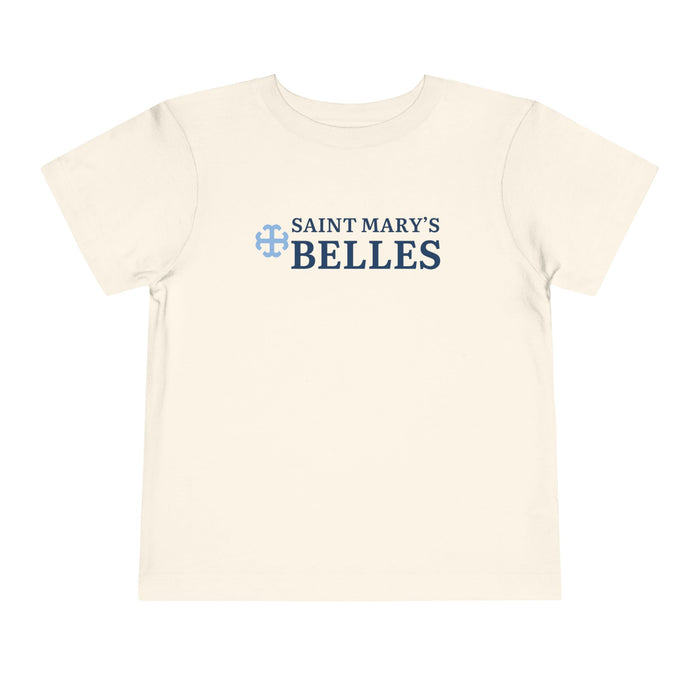 Matching Toddler Saint Mary's College Belles Short Sleeve Tee | French Cross | Smick | Notre Dame, IN