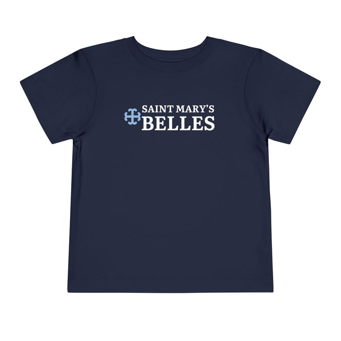 Matching Toddler Saint Mary's College Belles Short Sleeve Tee | French Cross | Smick | Notre Dame, IN