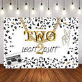 Mocsicka Two Legit Quit Gold Chain and Retro Radio Backdrop-Mocsicka Party