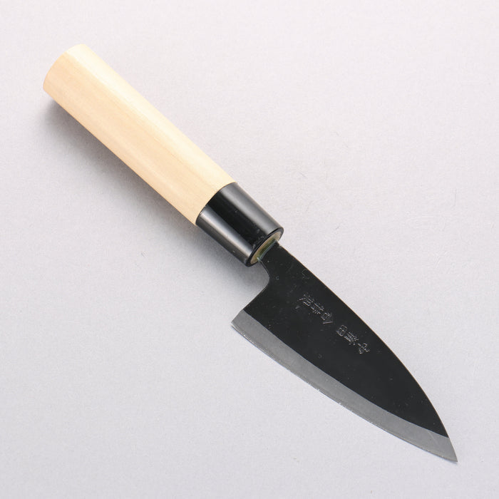 Nakaniida White Steel No.2 Black Deba 105mm Magnolia Handle - Seisuke Knife