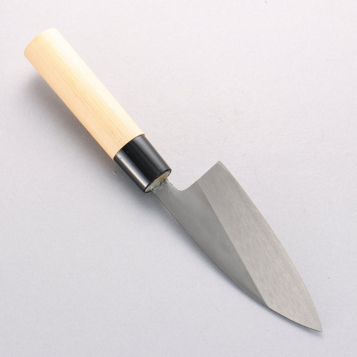 Nakaniida White Steel No.2 Kurouchi Deba 120mm Magnolia Handle - Seisuke Knife