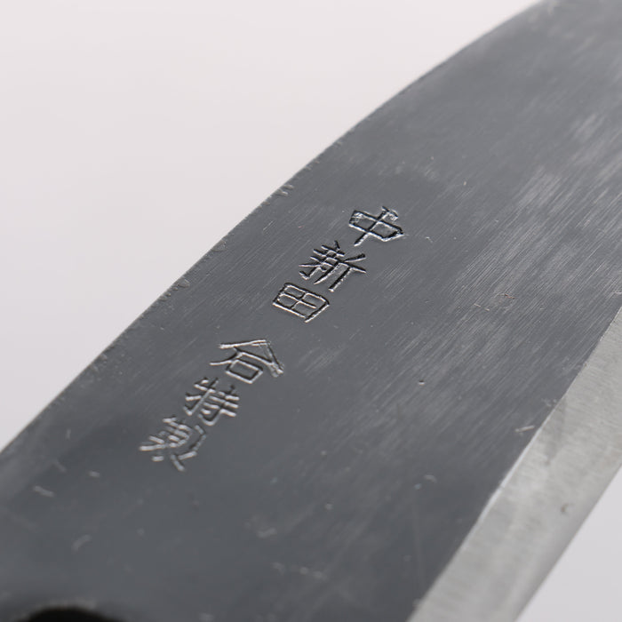 Nakaniida White Steel No.2 Kurouchi Deba 120mm Magnolia Handle - Seisuke Knife