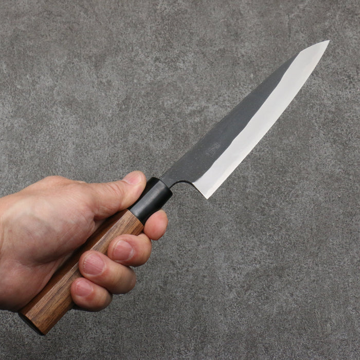 Nao Yamamoto Blue Steel Kurouchi Petty-Utility  150mm Walnut Handle - Seisuke Knife