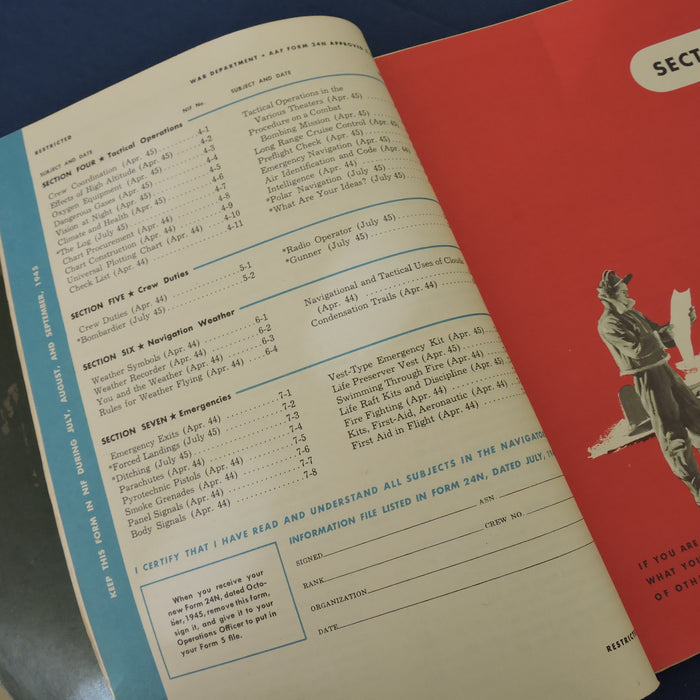 Navigators Information File, WWII