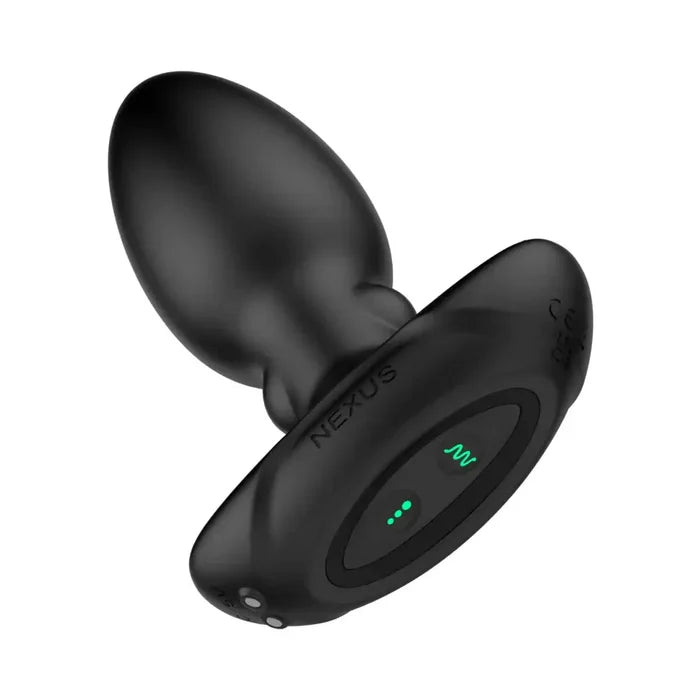 Beat Thumping Butt Plug - Black