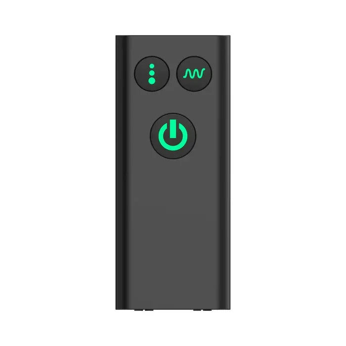 Beat Thumping Butt Plug - Black