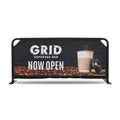 Outdoor Fence Barrier - Promotional Signage