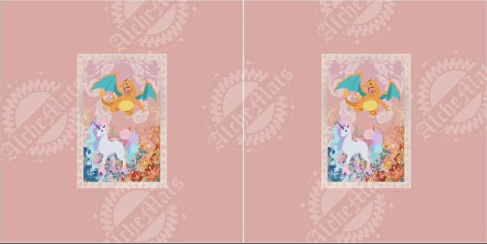 Preorder R31 Fabric Adult Clothing Panel Unicorn Tapestry Pastel