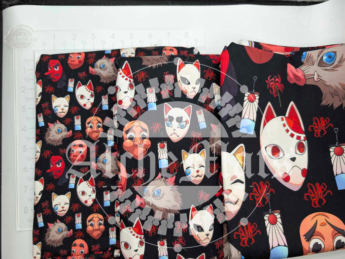 Preorder R31 Fabric Demon Mask Coordinate