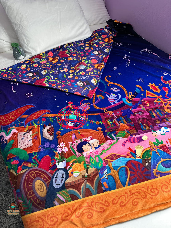 Preorder R31 Fabric Howl Bedroom Adult Blanket Panel