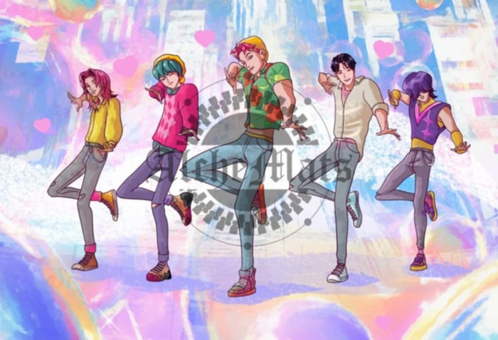 Preorder R31 FABRIC KDH Popstars and Demons Bag Panel Set