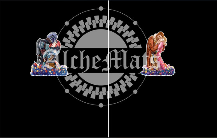 Preorder R31 FABRIC Klimt Wars Adult Panel