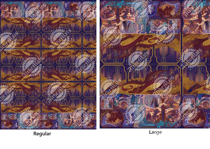 Preorder R31 FABRIC LOTR Story Double Border SEAMLESS