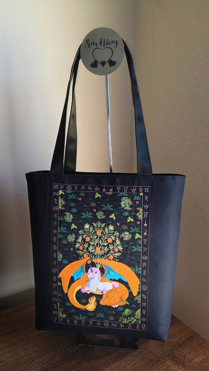 Preorder R31 Fabric Tote/Bag Panel Unicorn Tapestry
