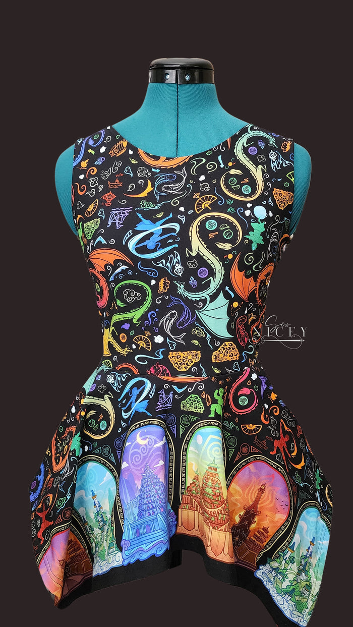 Preorder R31 FABRIC/VINYL ATLA Double Border Print