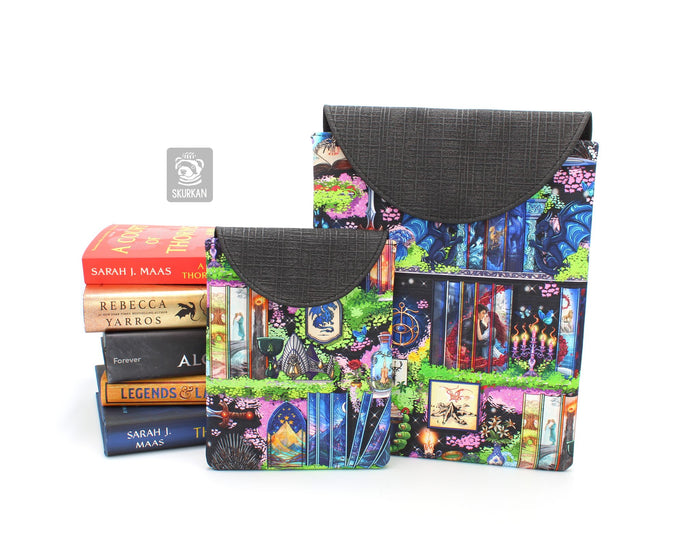 Preorder R31 FABRIC/VINYL Bookish Romantasy Shelf