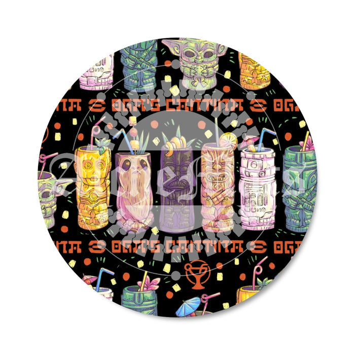 Preorder R31 FABRIC/VINYL Cantina Cups Lined