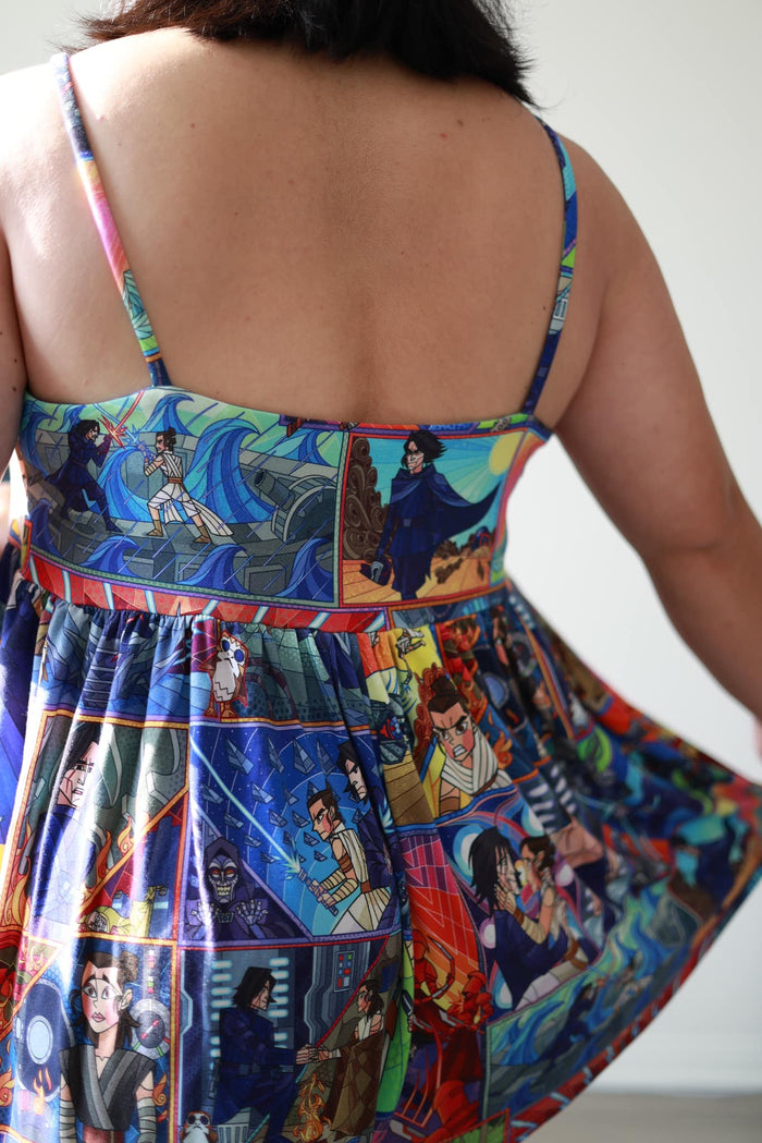 Preorder R31 FABRIC/VINYL Dyad Stained Glass