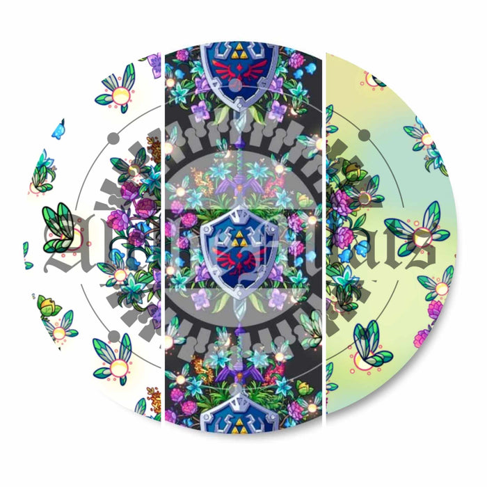 Preorder R31 FABRIC/Vinyl Floral Fairies
