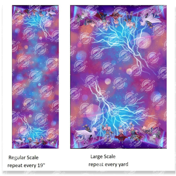 Preorder R31 FABRIC/VINYL God of Thunder Double Border