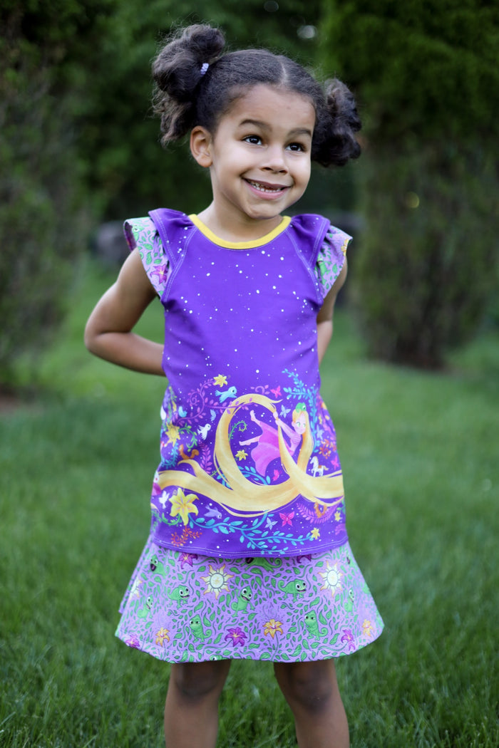 Preorder R31 FABRIC/VINYL Hair Story Double Border Print