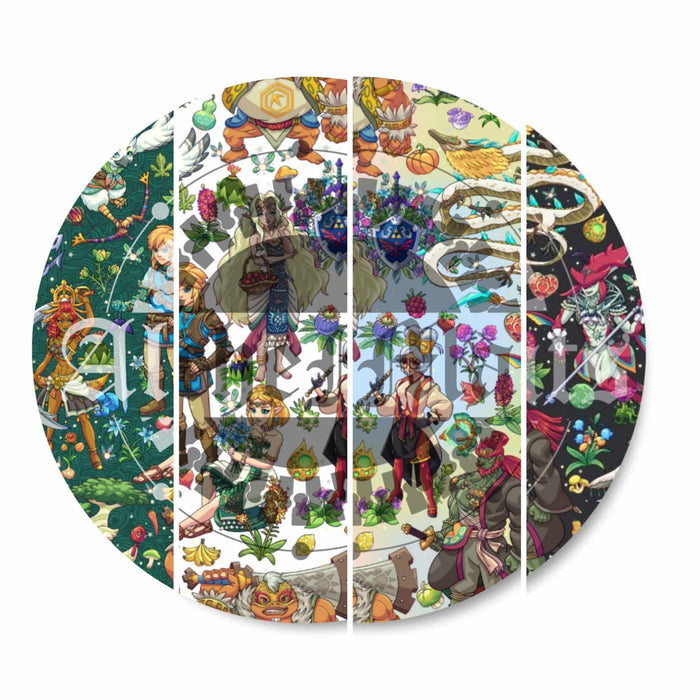 Preorder R31 FABRIC/VINYL Hairule Characters