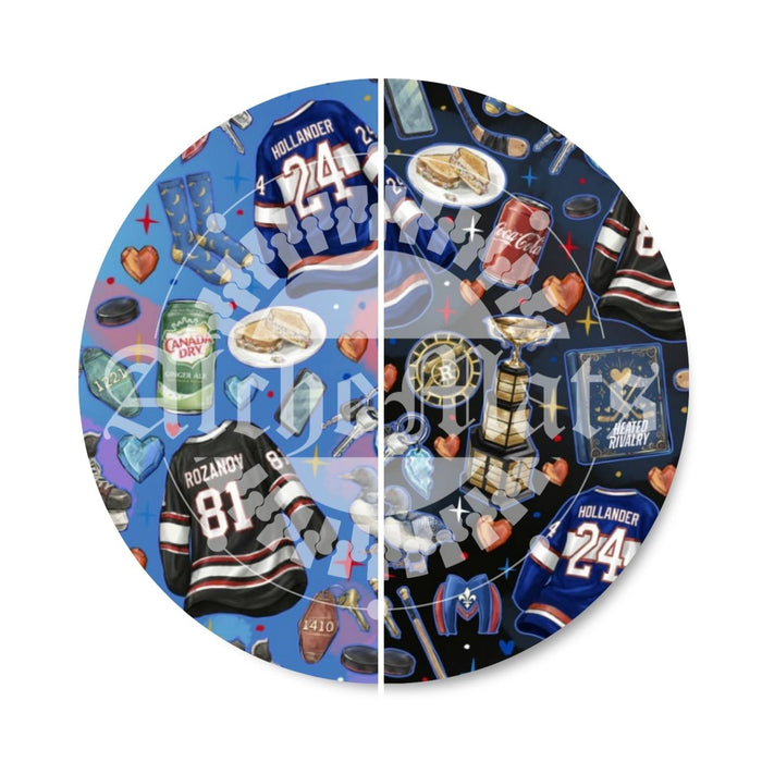 Preorder R31 Fabric/Vinyl Hockey Romance Coordinate
