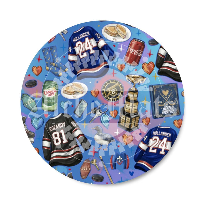 Preorder R31 Fabric/Vinyl Hockey Romance Coordinate