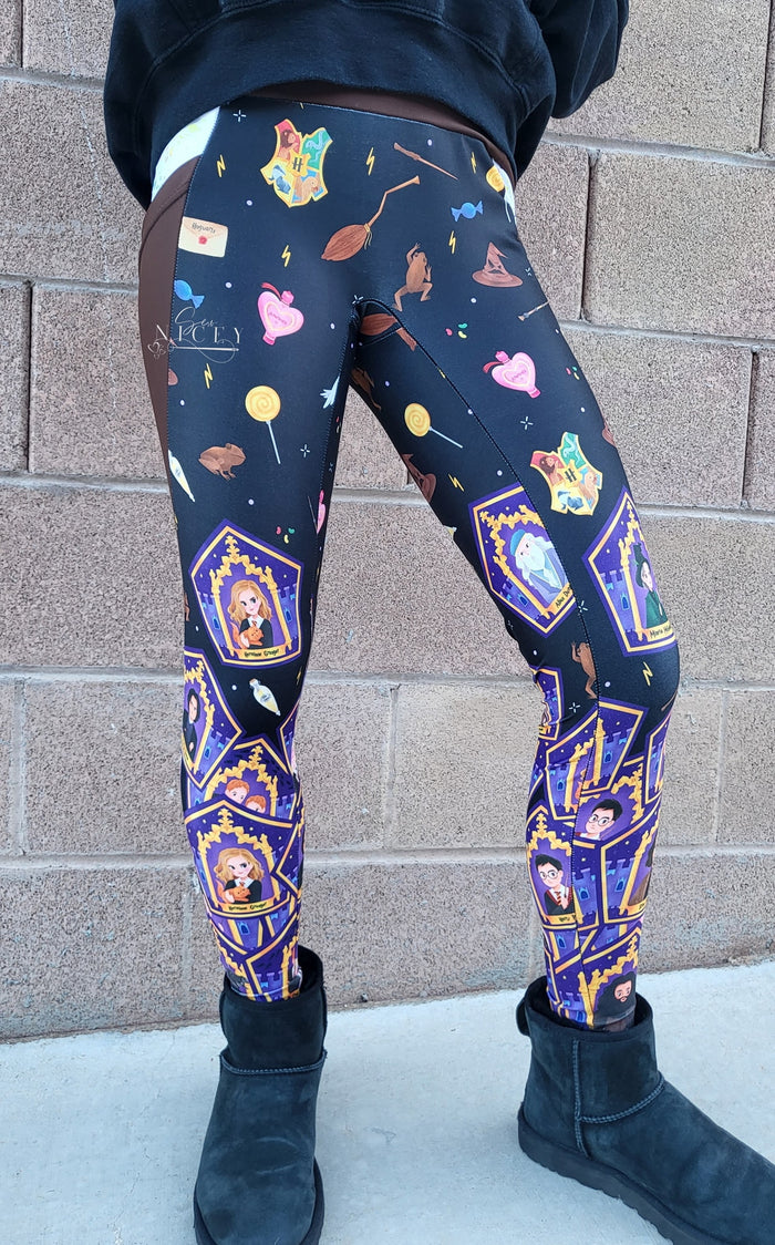 Preorder R31 FABRIC/VINYL HP Chocolate Frog Double Border