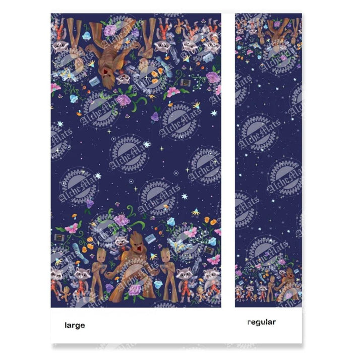 Preorder R31 FABRIC/VINYL I am G-root Double Border Print