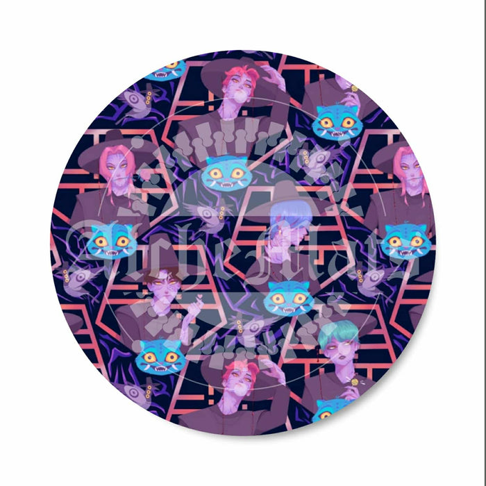 Preorder R31 Fabric/Vinyl Idol Damask