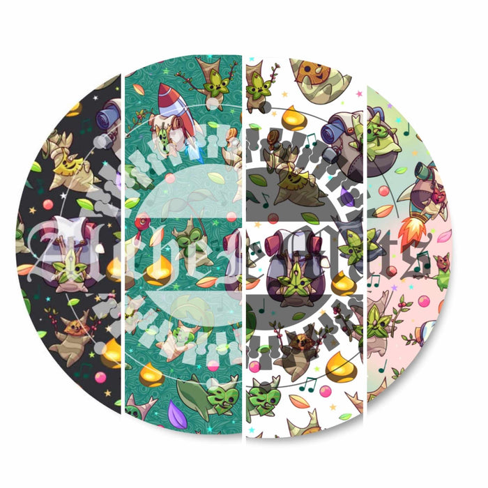 Preorder R31 FABRIC/VINYL Leaf Friends