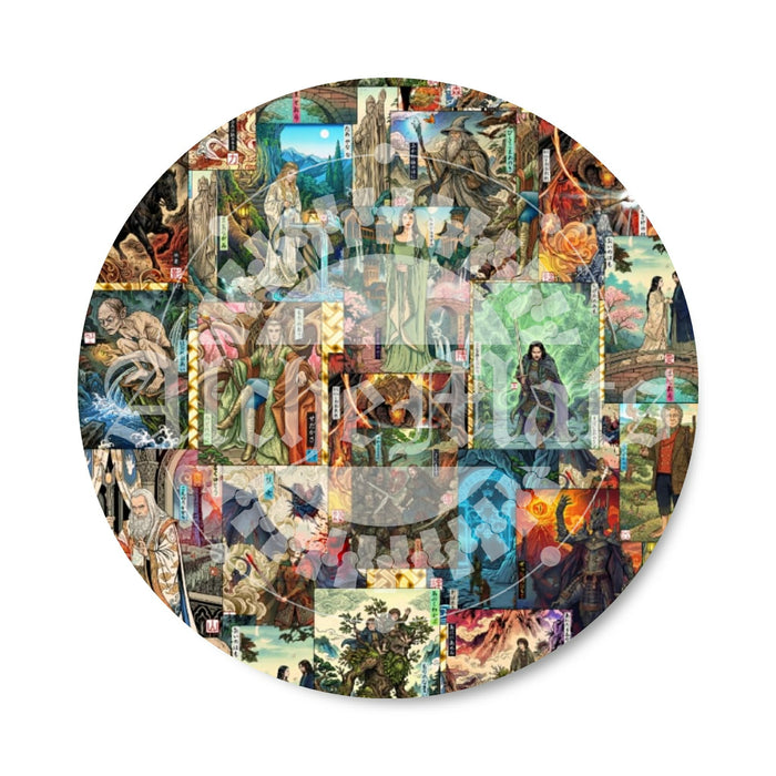 Preorder R31 Fabric/Vinyl LOTR JP Painting Stacked ELF