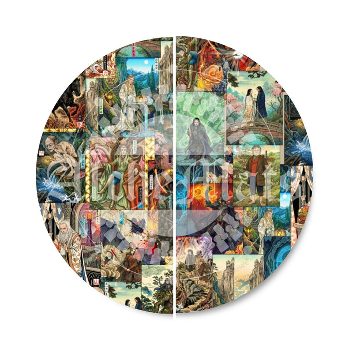 Preorder R31 Fabric/Vinyl LOTR JP Painting Stacked ELF