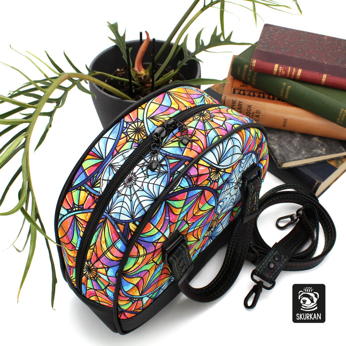Preorder R31 FABRIC/VINYL Nevermore Stained Glass Coordinate