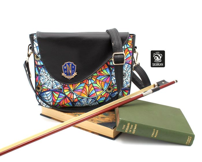 Preorder R31 FABRIC/VINYL Nevermore Stained Glass Coordinate