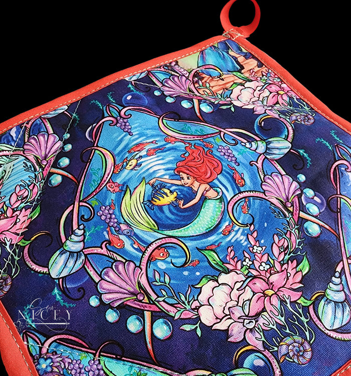 Preorder R31 FABRIC/VINYL OG Mermaid Damask