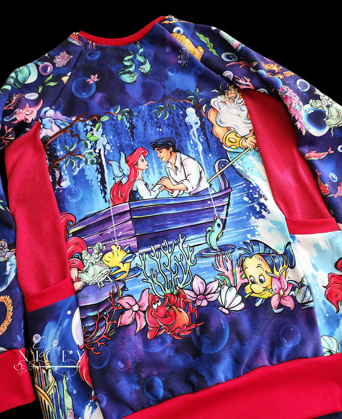 Preorder R31 FABRIC/VINYL OG Mermaid Double Border Print