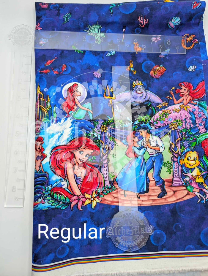 Preorder R31 FABRIC/VINYL OG Mermaid Double Border Print