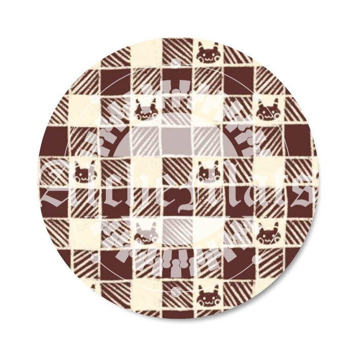 Preorder R31 Fabric/vinyl Poke Gingham Brown