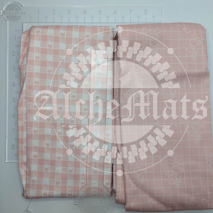Preorder R31 Fabric/vinyl Poke Gingham Brown