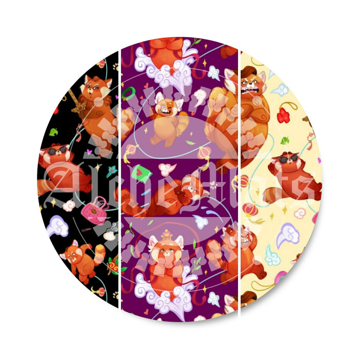 Preorder R31 Fabric/Vinyl Red Pandamonium