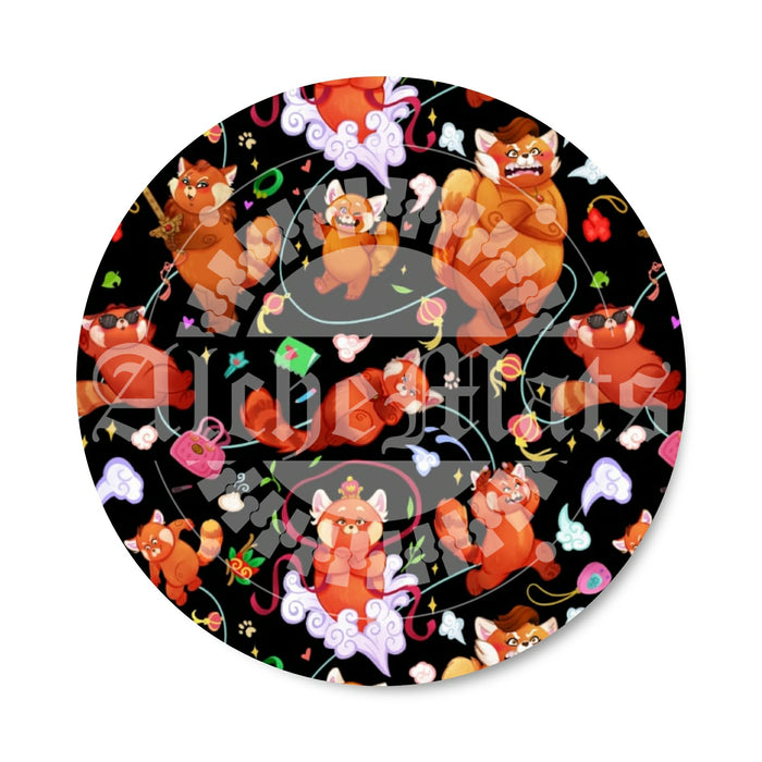 Preorder R31 Fabric/Vinyl Red Pandamonium