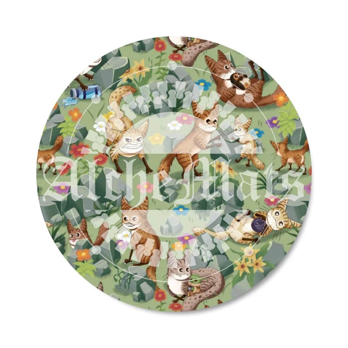 Preorder R31 Fabric/Vinyl Space Cats