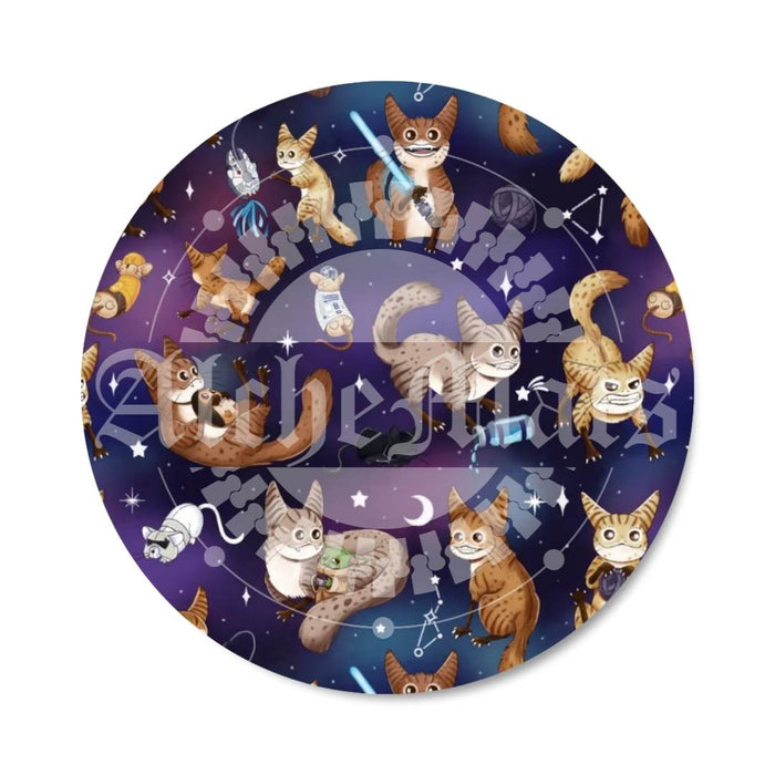 Preorder R31 Fabric/Vinyl Space Cats