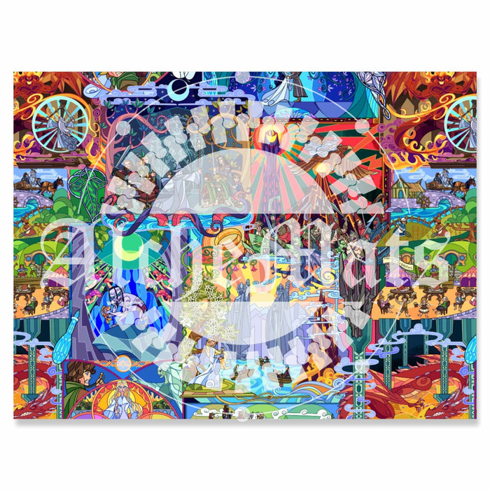 Preorder R31 Fabric/Vinyl Stained Glass Lord