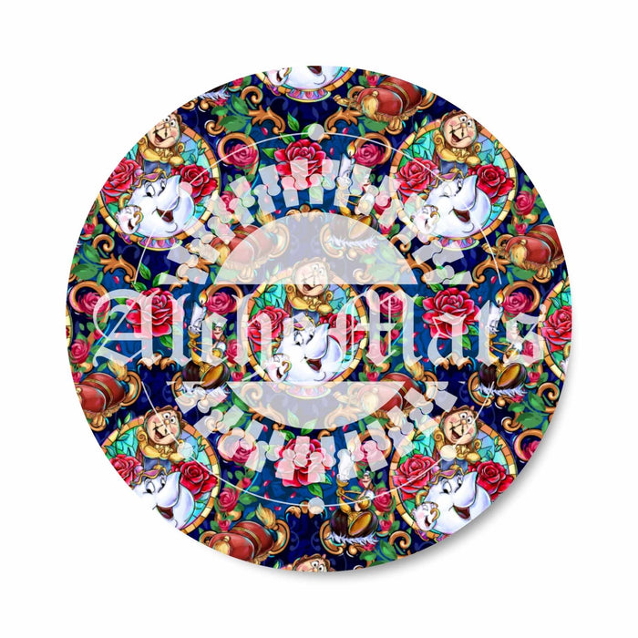 Preorder R31 FABRIC/VINYL Teapot Damask