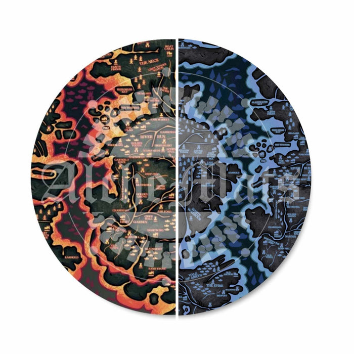 Preorder R31 Fabric/vinyl West Map
