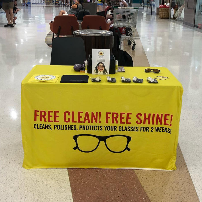 Printed Poly Fitted Table Cover - Promotional Signage